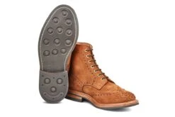 Stow Country Boot - Whisky Hydro Nubuck 9 Stow Country Boot - Whisky Hydro Nubuck -R E Tricker Ltd stow country boot whisky hydro nubuck 893971