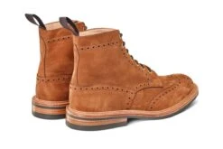 Stow Country Boot - Whisky Hydro Nubuck 8 Stow Country Boot - Whisky Hydro Nubuck -R E Tricker Ltd stow country boot whisky hydro nubuck 956084
