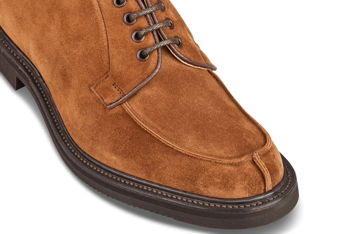 Stuart Apron Front Derby Shoe - Cubana Suede 2 Stuart Apron Front Derby Shoe - Cubana Suede - Image 2