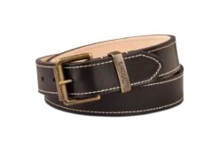 TRICKER'S LEATHER BELT - Black