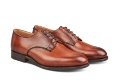 Wiltshire Plain Derby City Shoe - Chestnut -R E Tricker Ltd wiltshire plain derby city shoe chestnut 218333