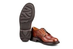 Woodstock Plain Derby Country Shoe - Caramel Kudu -R E Tricker Ltd woodstock plain derby country shoe caramel kudu 482596