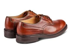 Woodstock Plain Derby Country Shoe - Caramel Kudu -R E Tricker Ltd woodstock plain derby country shoe caramel kudu 586784