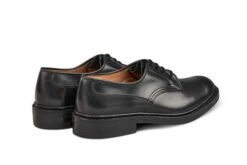 Woodstock Plain Derby Shoe - Black -R E Tricker Ltd woodstock plain derby shoe black 676291