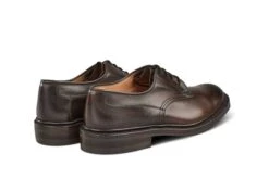 Woodstock Derby Shoe - Espresso Burnished -R E Tricker Ltd woodstock plain derby shoe espresso burnished 152716