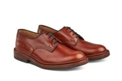 Woodstock Plain Derby Shoe - Marron Antique 6 Woodstock Plain Derby Shoe - Marron Antique -R E Tricker Ltd woodstock plain derby shoe marron antique 598121